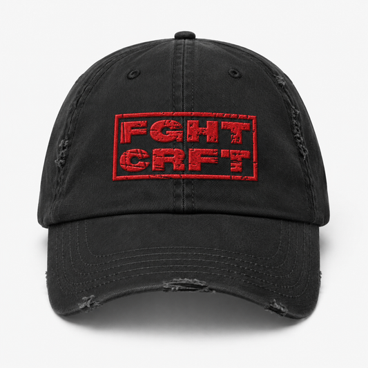 FIGHTCRAFT Distressed Dad Hat