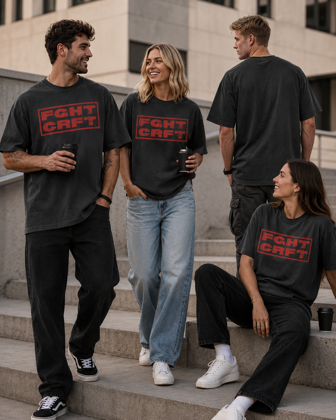FGHT CRFT Oversized Tee